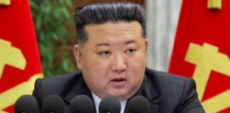 Séquito de Kim Jong-un borra huellas del presidente norcoreano tras reunión en China Séquito de Kim Jong-un borra huellas del presidente norcoreano tras reunión en China