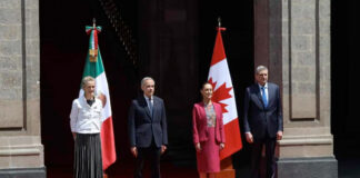 Sheinbaum recibe a Mark Carney, primer ministro de Canadá, en Palacio Nacional Sheinbaum recibe a Mark Carney, primer ministro de Canadá, en Palacio Nacional