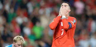 Cristiano Ronaldo falla penal ante Irlanda y rompe racha goleadora con Portugal Cristiano Ronaldo falla penal ante Irlanda y rompe racha goleadora con Portugal