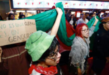 El Festival de Cine de Morelia se convierte en escenario de protestas en apoyo a Palestina El Festival de Cine de Morelia se convierte en escenario de protestas en apoyo a Palestina