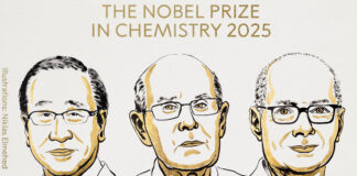 Nobel Química 2025 premia el trabajo en el desarrollo de estructuras metal-orgánicas Nobel Química 2025 premia el trabajo en el desarrollo de estructuras metal-orgánicas