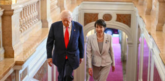 Trump y Sanae Takaichi buscan llevar a Japón y EEUU a “una nueva era dorada” Trump y Sanae Takaichi buscan llevar a Japón y EEUU a "una nueva era dorada"