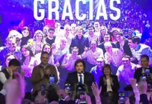 Javier Milei asegura que comienza “la construcción de la Argentina grande” tras triunfo electoral Javier Milei asegura que comienza "la construcción de la Argentina grande" tras triunfo electoral