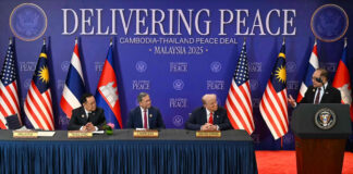 Donald Trump asiste a la ceremonia de firma de paz entre Camboya y Tailandia Donald Trump asiste a la ceremonia de firma de paz entre Camboya y Tailandia