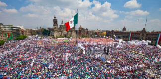 “Mi compromiso es con el pueblo”: Primer año de Sheinbaum logra un Zócalo atestado "Mi compromiso es con el pueblo": Primer año de Sheinbaum logra un Zócalo atestado