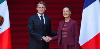 Recibe Claudia Sheinbaum a su homólogo frances, Emmanuel Macron en Palacio Nacional Recibe Claudia Sheinbaum a su homólogo frances, Emmanuel Macron en Palacio Nacional