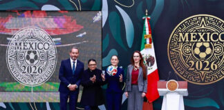 Sheinbaum presenta la Copa Mundial FIFA 2026: “para compartir al mundo lo que es México” Sheinbaum presenta la Copa Mundial FIFA 2026: “para compartir al mundo lo que es México”