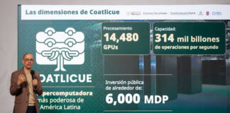 Claudia Sheinbaum presenta “Coatlicue”, la supercomputadora más poderosa de América Latina Claudia Sheinbaum presenta “Coatlicue”, la supercomputadora más poderosa de América Latina