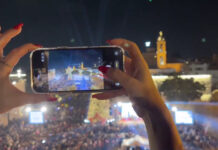 Belén ilumina su árbol de Navidad tras dos años apagado; honra a víctimas de Gaza Belén ilumina su árbol de Navidad tras dos años apagado; honra a víctimas de Gaza