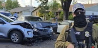 Agentes de ICE involucrados en otra colisión vehicular, esta vez en Mesa, Arizona Agentes de ICE involucrados en otra colisión vehicular, esta vez en Mesa, Arizona