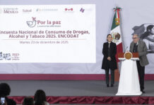 “Aléjate de las drogas. El fentanilo te mata” está funcionando: Claudia Sheinbaum "Aléjate de las drogas. El fentanilo te mata" está funcionando: Claudia Sheinbaum