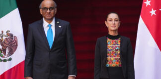Recibe Claudia Sheinbaum al Presidente de Singapur, Tharman Shanmugaratnam Recibe Claudia Sheinbaum al Presidente de Singapur, Tharman Shanmugaratnam