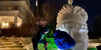 ‘ICE out for Good’: Arte y censura se entrelazan en la nieve de Minnesota ‘ICE out for Good’: Arte y censura se entrelazan en la nieve de Minnesota