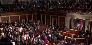 Demócratas abandonan discurso del Estado de la Unión de Trump por “anarquía” sobre inmigración Demócratas abandonan discurso del Estado de la Unión de Trump por "anarquía" sobre inmigración