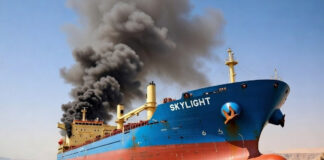 Impactan barcos cargueros en el estrecho de Ormuz y suspenden tránsito marítimo Impactan barcos cargueros en el estrecho de Ormuz y suspenden tránsito marítimo