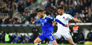 Italia queda afuera de la Copa del Mundo por tercera vez consecutiva tras caer ante Bosnia Italia queda afuera de la Copa del Mundo por tercera vez consecutiva tras caer ante Bosnia