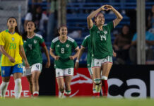 La Selección Mexicana Femenil vence a Brasil con gol de Greta Espinoza en partido amistoso La Selección Mexicana Femenil derrota a Brasil; Greta Espinoza brilla en el Tricolor