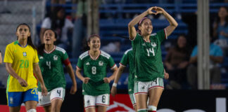 La Selección Mexicana Femenil vence a Brasil con gol de Greta Espinoza en partido amistoso La Selección Mexicana Femenil derrota a Brasil; Greta Espinoza brilla en el Tricolor