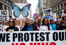 Robert De Niro encabeza protestas contra Trump en Nueva York: “Es hora de decir no” Robert De Niro encabeza protestas contra Trump en Nueva York: "Es hora de decir no"