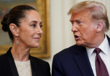 Sheinbaum ha rechazado 11 veces la intervención militar de Trump contra el narco Sheinbaum ha rechazado 11 veces la intervención militar de Trump contra el narco