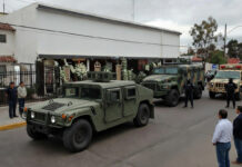 Militares resguardan funeraria en Guadalajara por supuesto velorio a “El Mencho” Militares resguardan funeraria en Guadalajara por supuesto velorio a “El Mencho”