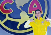 América va por la Liga MX y la Concacaf Champions Cup, dice el lateral Aarón Mejía América va por la Liga MX y la Concacaf Champions Cup, dice el lateral Aarón Mejía