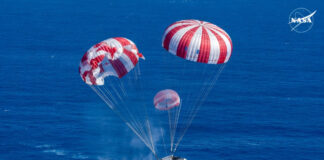 La misión Artemis II regresa a la Tierra; la cápsula Orión ameriza en el Pacífico La misión Artemis II regresa a la Tierra; la cápsula Orión ameriza en el Pacífico