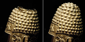 Museo neerlandés recupera el casco de oro de Cotonofenesti robadas del Museo de Drenthe en 2025 Museo neerlandés recupera el casco de oro de Cotonofenesti robadas del Museo de Drenthe en 2025