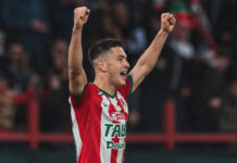 César Montes anota de nuevo en el empate del Lokomotiv contra Dynamo Majachkalá, en Rusia César Montes anota de nuevo en el empate del Lokomotiv contra Dynamo Majachkalá, en Rusia