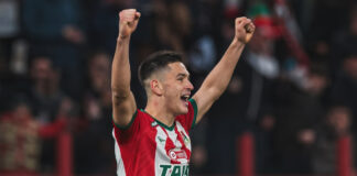 César Montes anota de nuevo en el empate del Lokomotiv contra Dynamo Majachkalá, en Rusia César Montes anota de nuevo en el empate del Lokomotiv contra Dynamo Majachkalá, en Rusia