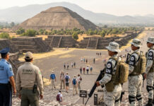Tras ataque, Teotihuacán reabre sus puertas bajo operativo de policía y Guardia Nacional Tras ataque, Teotihuacán reabre sus puertas bajo operativo de policía y Guardia Nacional