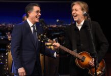 Stephen Colbert despide “The Late Show” con risas, nostalgia y una canción con Paul McCartney Stephen Colbert despide "The Late Show" con risas, nostalgia y una canción con Paul McCartney