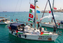 Israel intercepta 5 barcos con ayuda humanitaria rumbo a la Franja de Gaza con 400 activistas Israel intercepta 5 barcos con ayuda humanitaria rumbo a la Franja de Gaza con 400 activistas