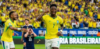 Copa Mundial 2026: Brasil golea 3-0 a Escocia con doblete de Vinicius Jr y asegura liderato Copa Mundial 2026: Brasil golea 3-0 a Escocia con doblete de Vinicius Jr y asegura liderato