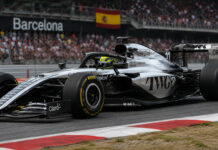 El mexicano Checo Pérez cosecha su mejor resultado con Cadillac en el GP de Barcelona El mexicano Checo Pérez cosecha su mejor resultado con Cadillac en el GP de Barcelona