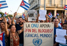 “Contundente victoria” ante EEUU, dice Cuba de la nueva ayuda de ONU a la isla “Contundente victoria” ante EEUU, dice Cuba de la nueva ayuda de ONU a la isla