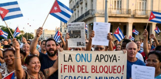 “Contundente victoria” ante EEUU, dice Cuba de la nueva ayuda de ONU a la isla “Contundente victoria” ante EEUU, dice Cuba de la nueva ayuda de ONU a la isla