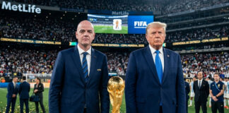 Trump e Infantino reciben abucheos en la final del Mundial, España vs Argentina Trump e Infantino reciben abucheos en la final del Mundial, España vs Argentina