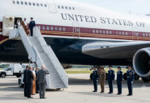 Retiran el Air Force One que Qatar regaló a Trump para hacerle “mejoras” Retiran el Air Force One que Qatar regaló a Trump para hacerle "mejoras"