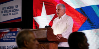 Díaz-Canel compara a EEUU con los nazis por aplicar una “política genocida” Díaz-Canel compara a EEUU con los nazis por aplicar una "política genocida"