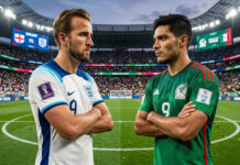Copa Mundial 2026: Inglaterra enfrentará a México en octavos de final Copa Mundial 2026: Inglaterra enfrentará a México en octavos de final