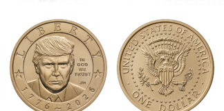 Presentan diseño de moneda conmemorativa con el rostro de Donald Trump Presentan diseño de moneda conmemorativa con el rostro de Donald Trump