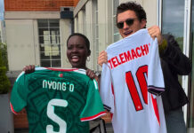 Lupita Nyong’o y Tom Holland se enfrentan por el encuentro México vs Inglaterra Lupita Nyong'o y Tom Holland se enfrentan por el encuentro México vs Inglaterra