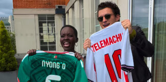 Lupita Nyong’o y Tom Holland se enfrentan por el encuentro México vs Inglaterra Lupita Nyong'o y Tom Holland se enfrentan por el encuentro México vs Inglaterra