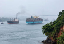 Canal de Panamá reduce tránsito diario a sólo 32 buques, para enfrentar a “El Niño” Canal de Panamá reduce tránsito diario a sólo 32 buques, para enfrentar a "El Niño"