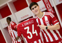 Olympiacos revela que el 34 será el número que usará Armando ‘Hormiga’ González Olympiacos revela que el 34 será el número que usará Armando 'Hormiga' González