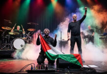 Singapur veta a Massive Attack tras ondear bandera palestina: “Estamos orgullosos” Singapur veta a Massive Attack tras ondear bandera palestina: "Estamos orgullosos"