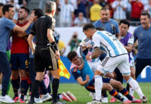 FIFA sanciona a jugadores de Argentina y España por la pelea en la Final del Mundial 2026 FIFA sanciona a jugadores de Argentina y España por la pelea en la Final del Mundial 2026