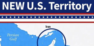 Estrecho de Ormuz es un “nuevo territorio estadounidense”, dice Donald Trump Estrecho de Ormuz es un "nuevo territorio estadounidense", dice Donald Trump