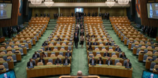 77 diplomáticos de 55 países abandonan Asamblea de la ONU durante discurso de Netanyahu 77 diplomáticos de 55 países abandonan Asamblea de la ONU durante discurso de Netanyahu